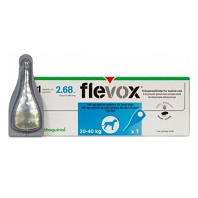 Flevox Spot-On for Large Dogs 45 to 88 lbs. (Blue)